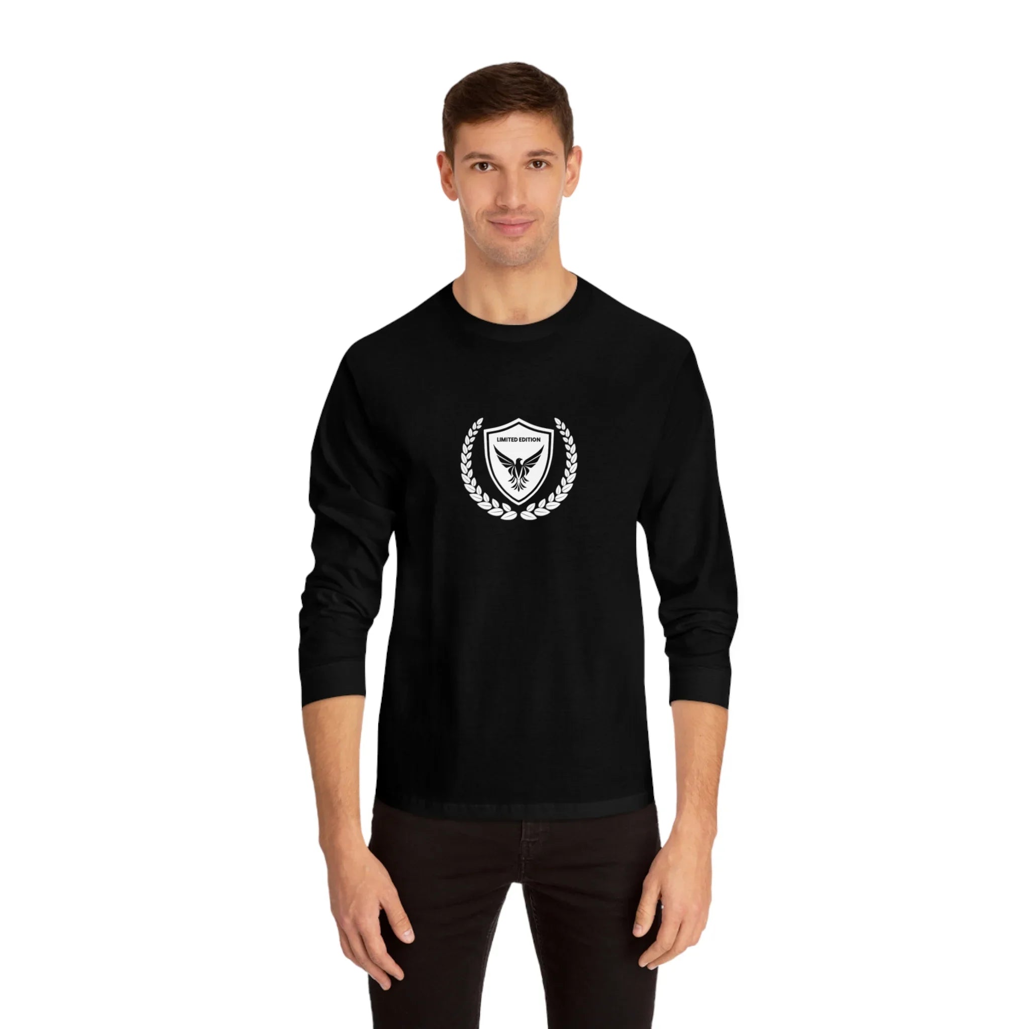 LUXMAN Legend Long Sleeve T-Shirt Printify