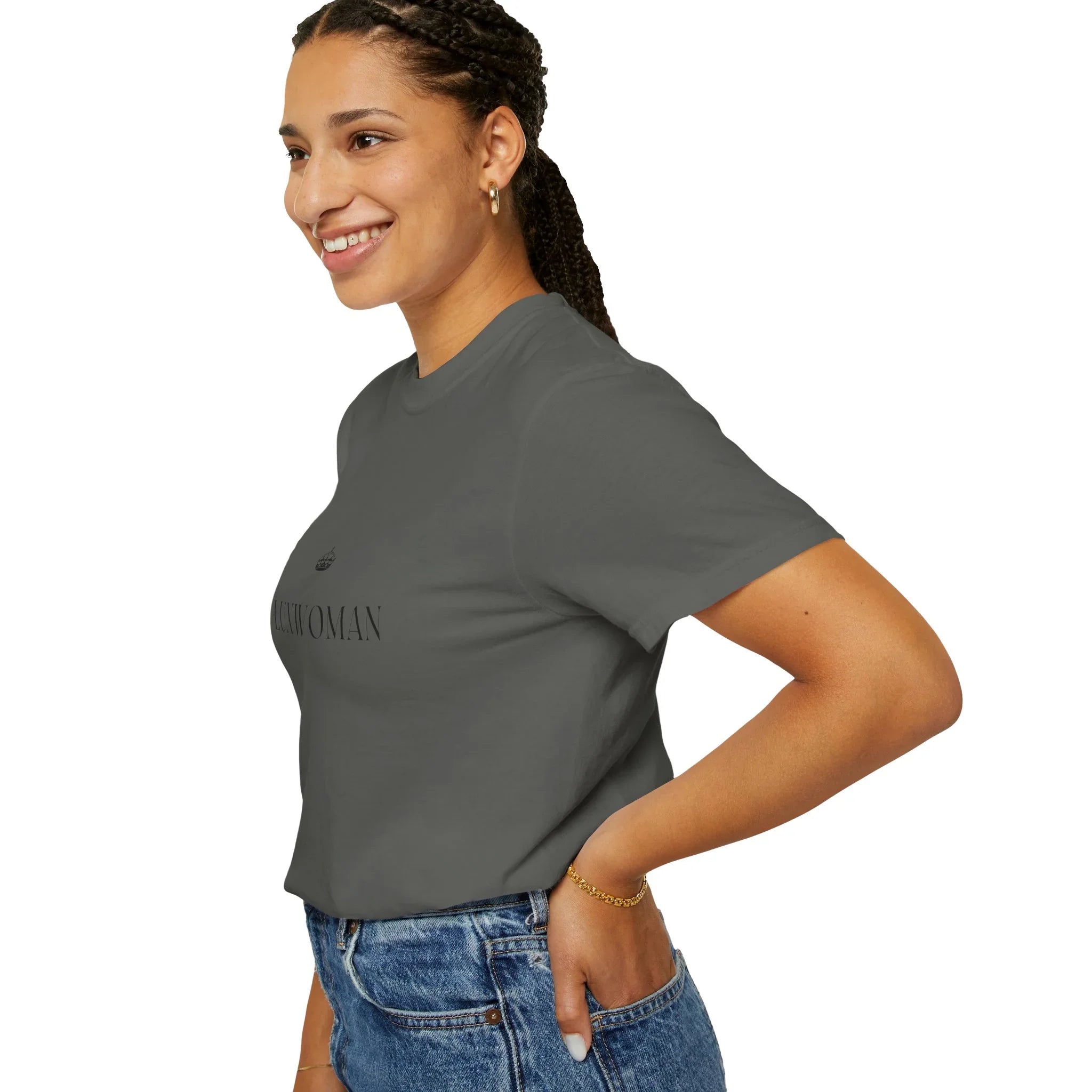 LUXWOMAN Soft 100% Cotton Comfort Tee Printify