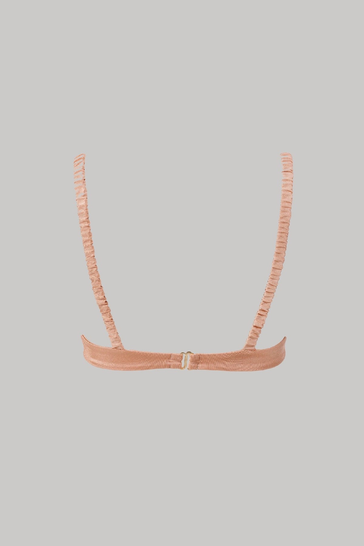 Ariel Underwire Bikini Top in Bronzed