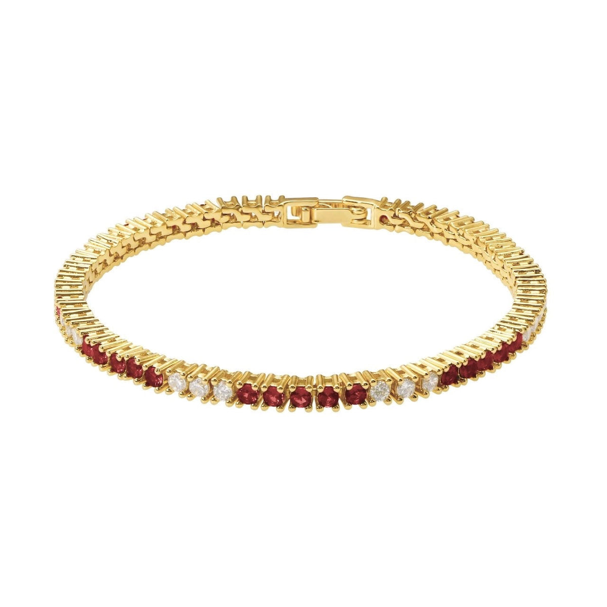 Josephine Sunset Tennis Bracelet - Ruby