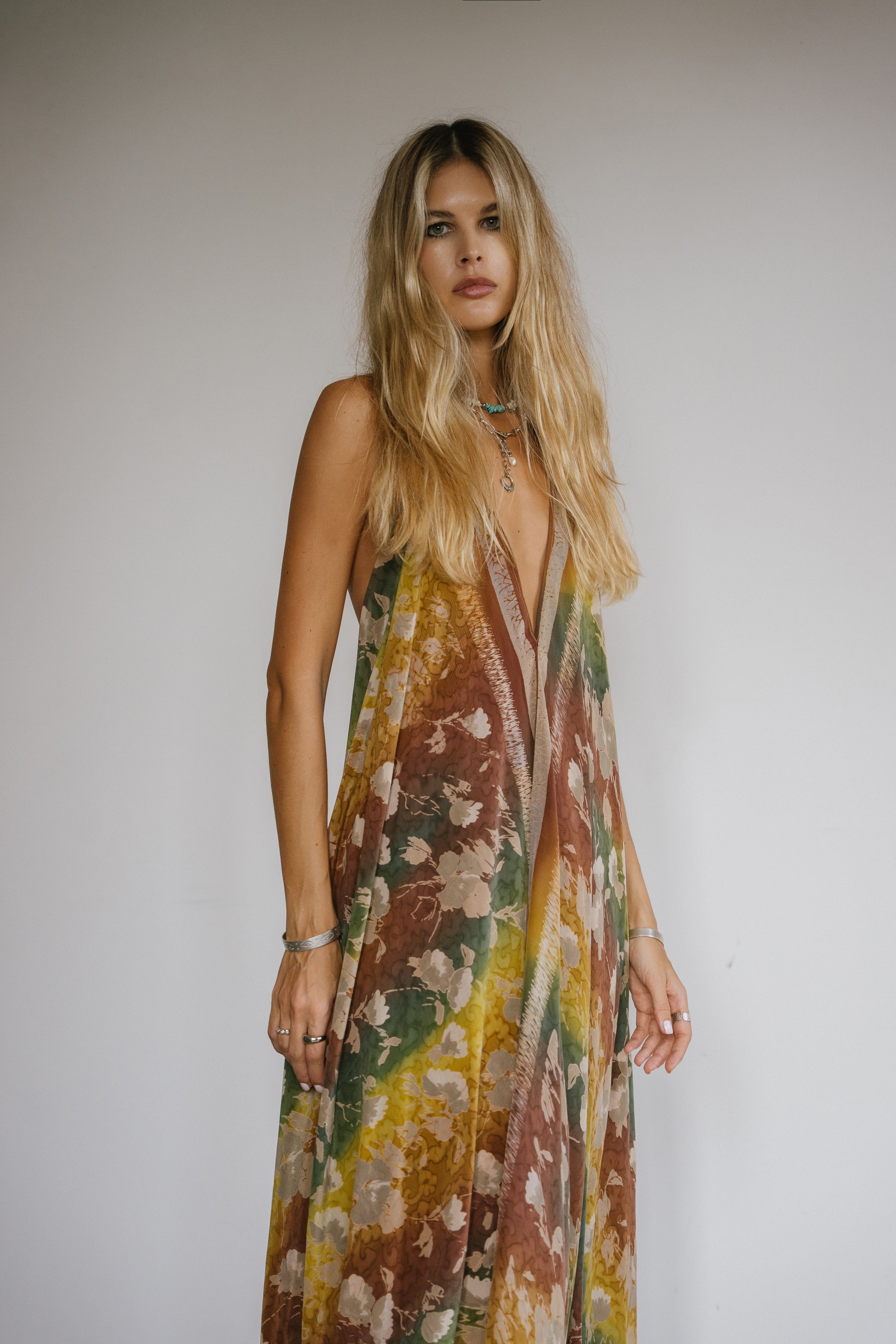 Sun Child Classic Silk Dress - Seasons Sun Child