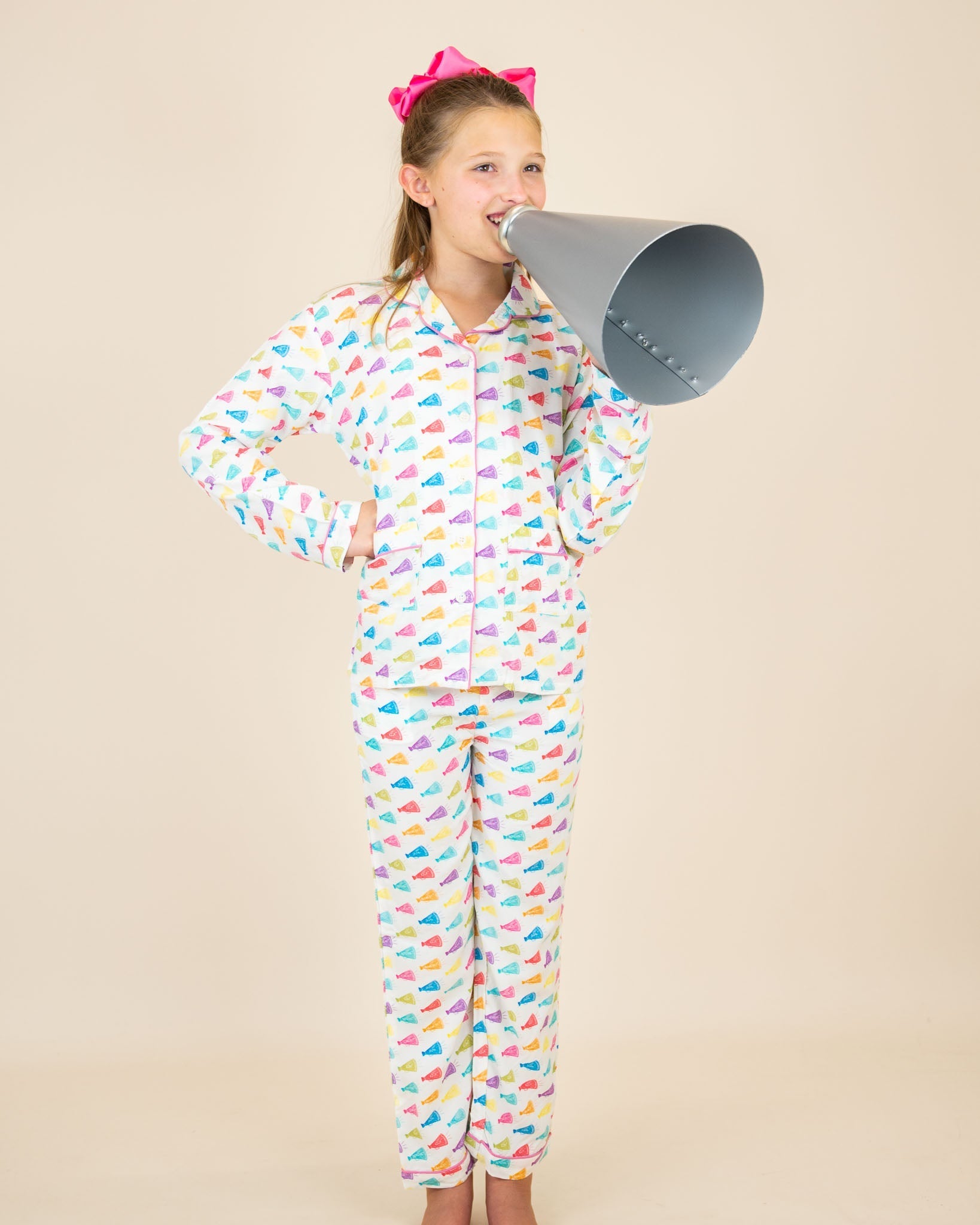 Victory Football Cheer Pajama Set- FINAL SALE Smockingbird