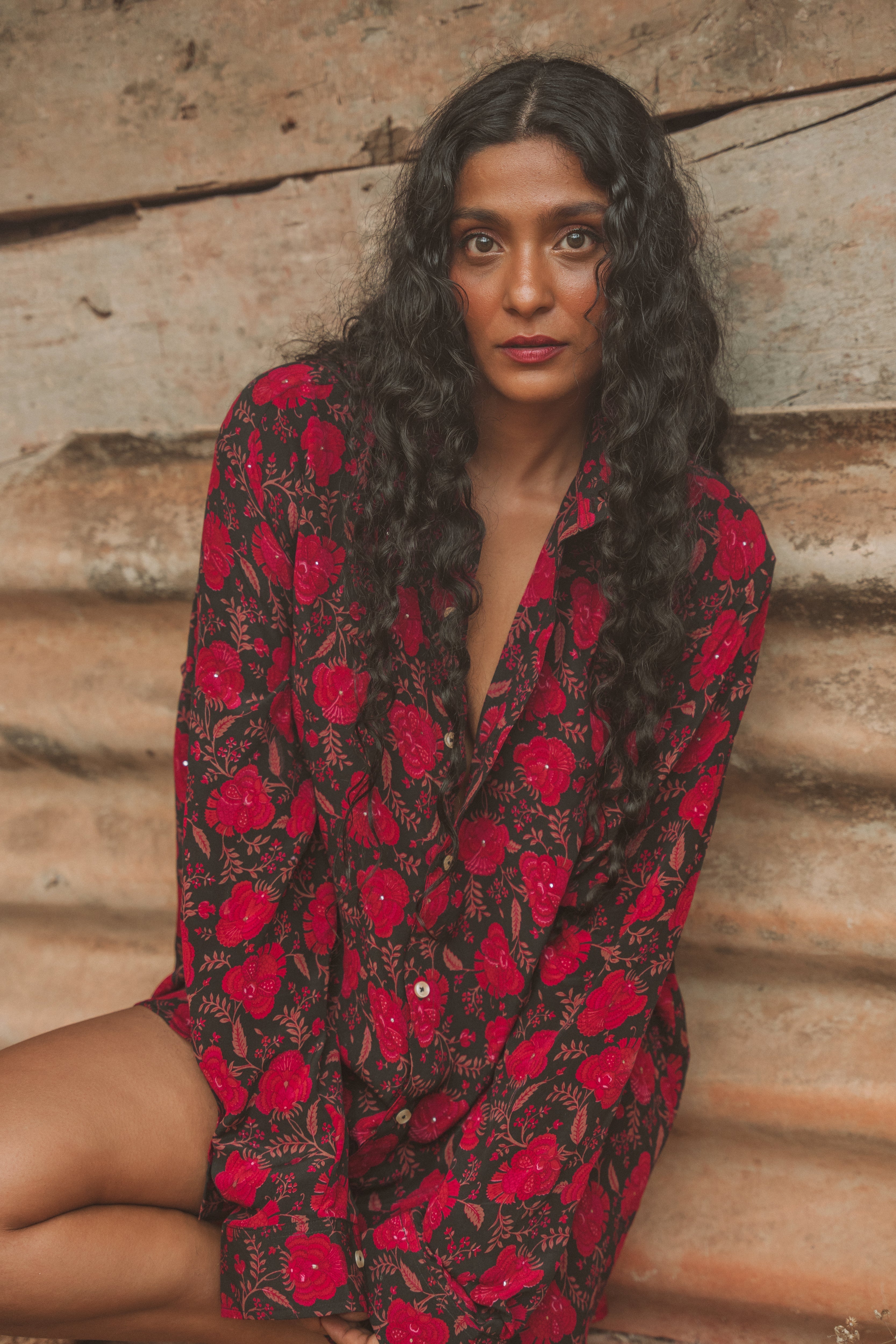 Boyfriend Shirt - Ruby Sun Child