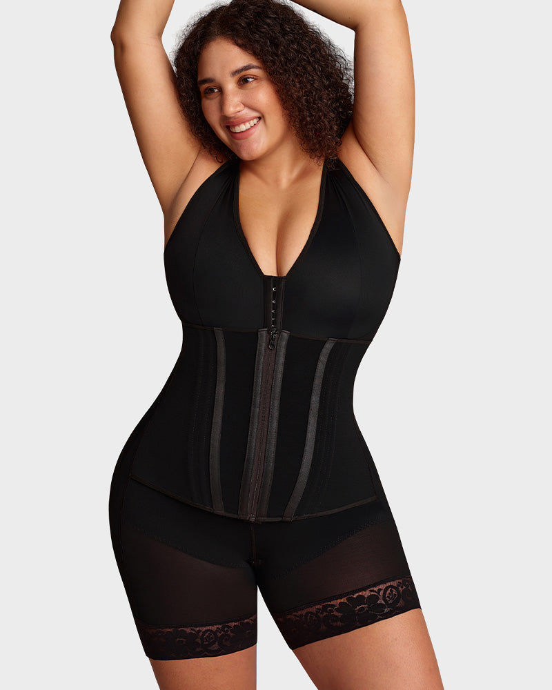 Fajas Colombianas Double Tummy Control Full Body Shapewear SheCurve