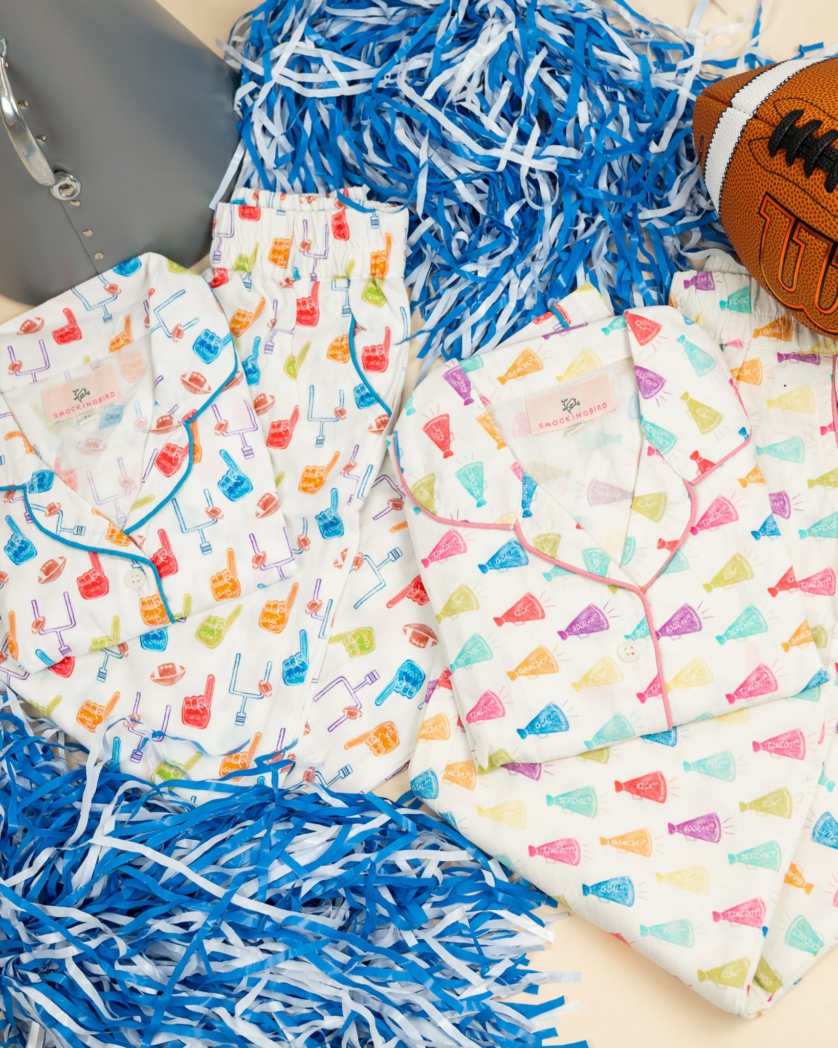 Victory Football Fan Pajama Set- FINAL SALE Smockingbird