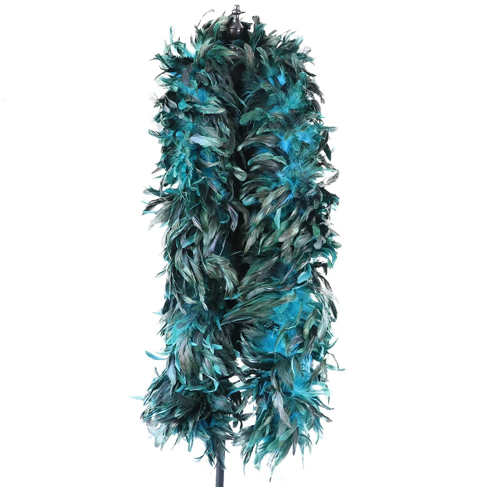 2 Meter Natural Chicken Feathers Boa