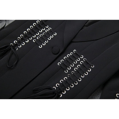 Lux Designer Single Button Blazer Jacket LUXLIFE BRANDS