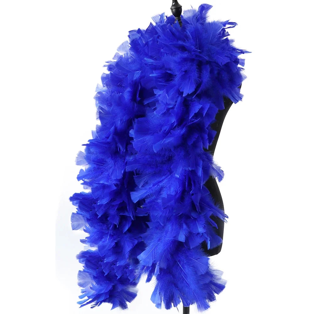 Thick Turkey Feather Performance Boa (2 Yards)