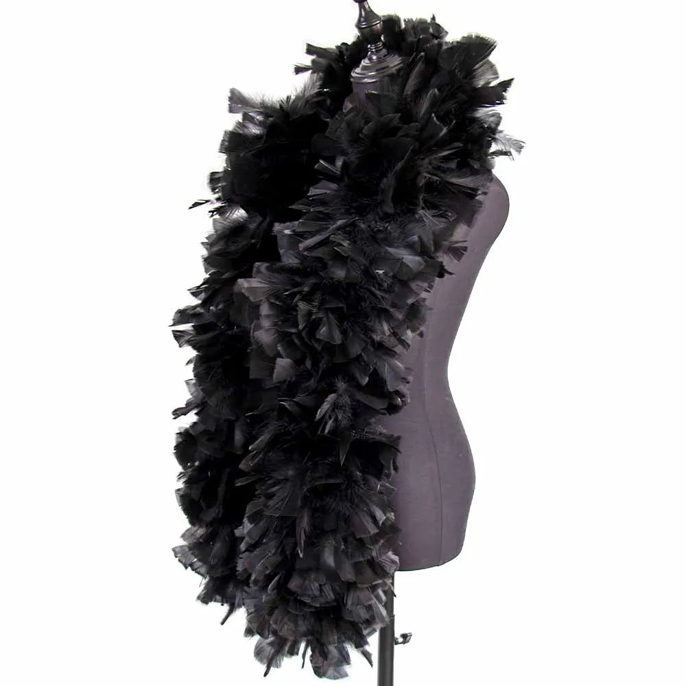 Thick Turkey Feather Performance Boa (2 Yards)