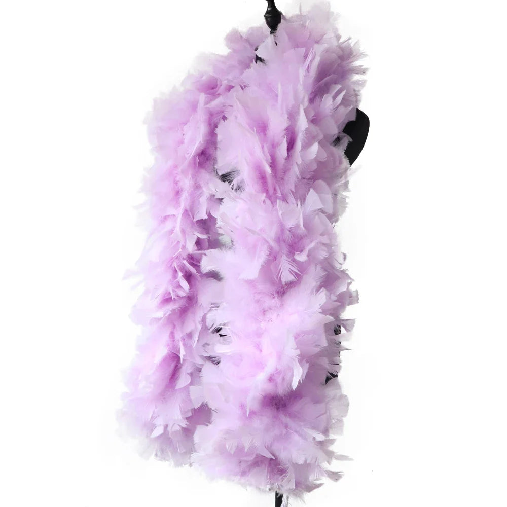 Thick Turkey Feather Performance Boa (2 Yards)