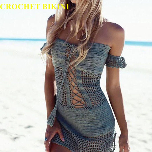 Cotton Handmade Beach Dress LUXLIFE BRANDS