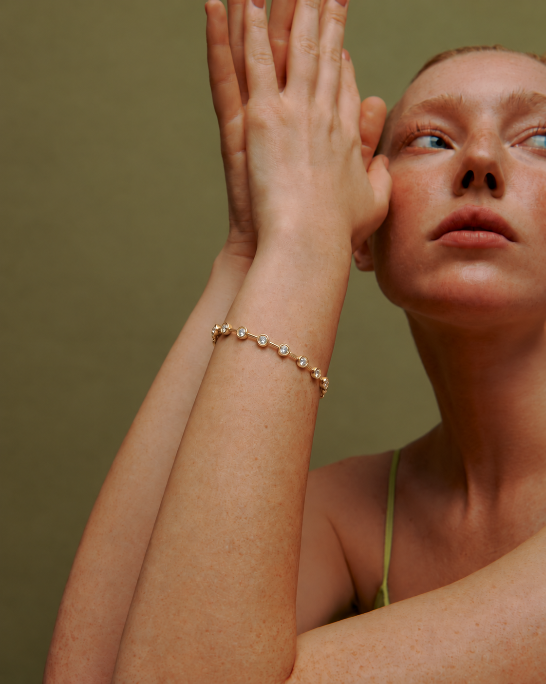 Lora Bezel Bracelet