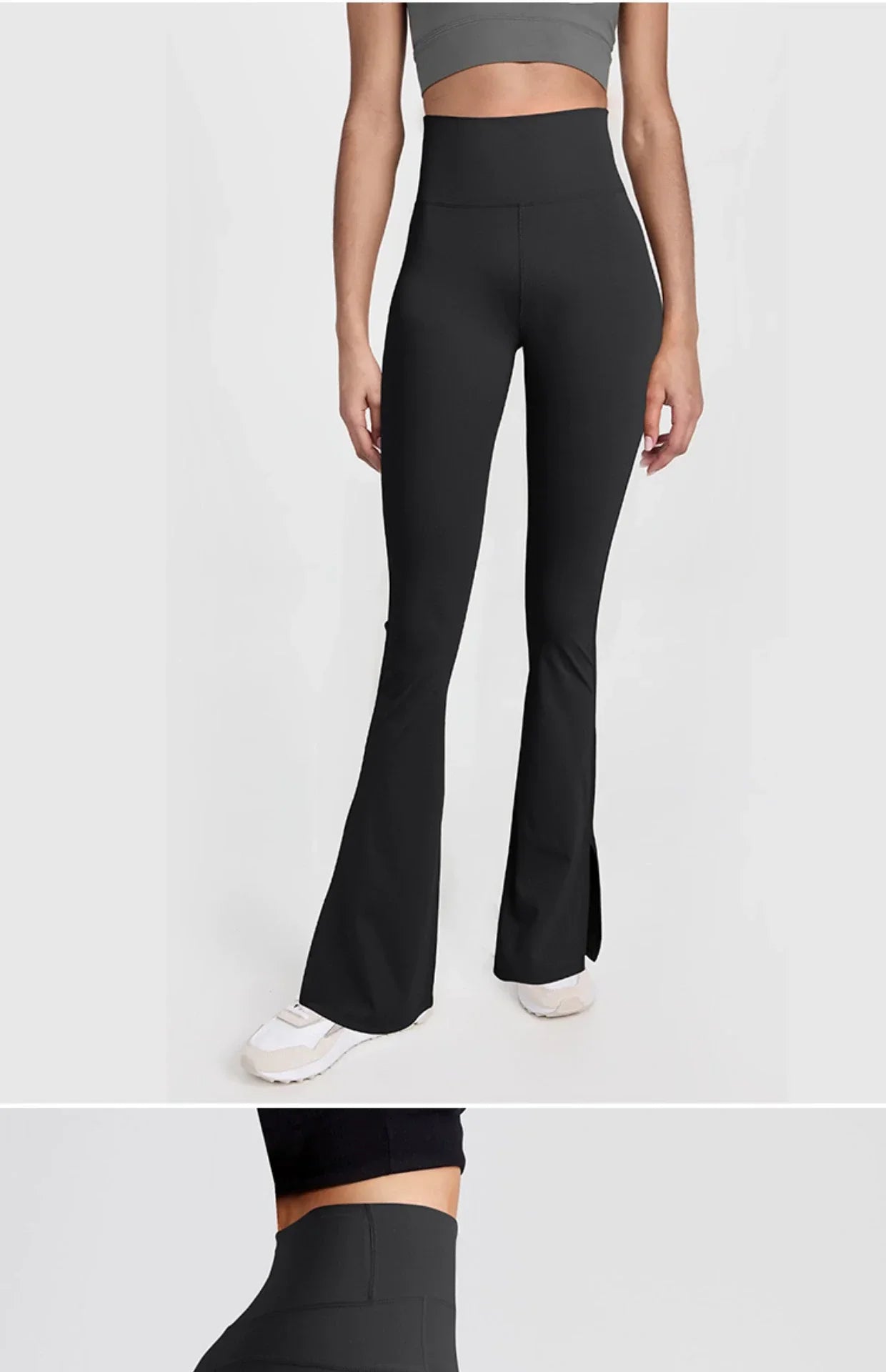 High Waist Flared Yoga Pants Luxlife Brands
