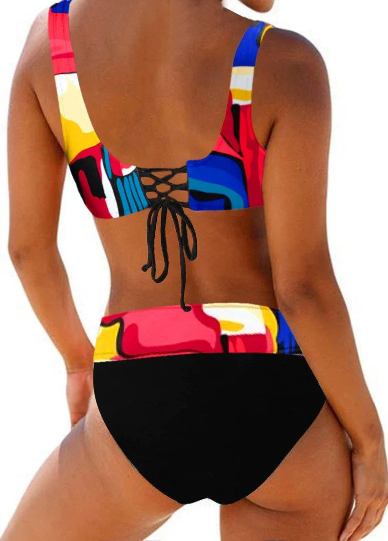 Bikini Swimsuit Meeting Swimsuit Swimwear Swimming Suit plus Size Diving LUXLIFE BRANDS