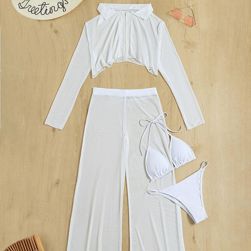 Sexy Bikini & Cover Up Set LUXLIFE BRANDS