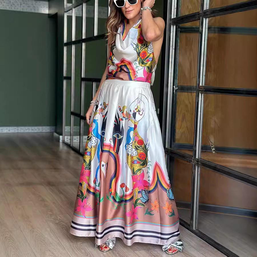 In The Clouds Maxi Dress