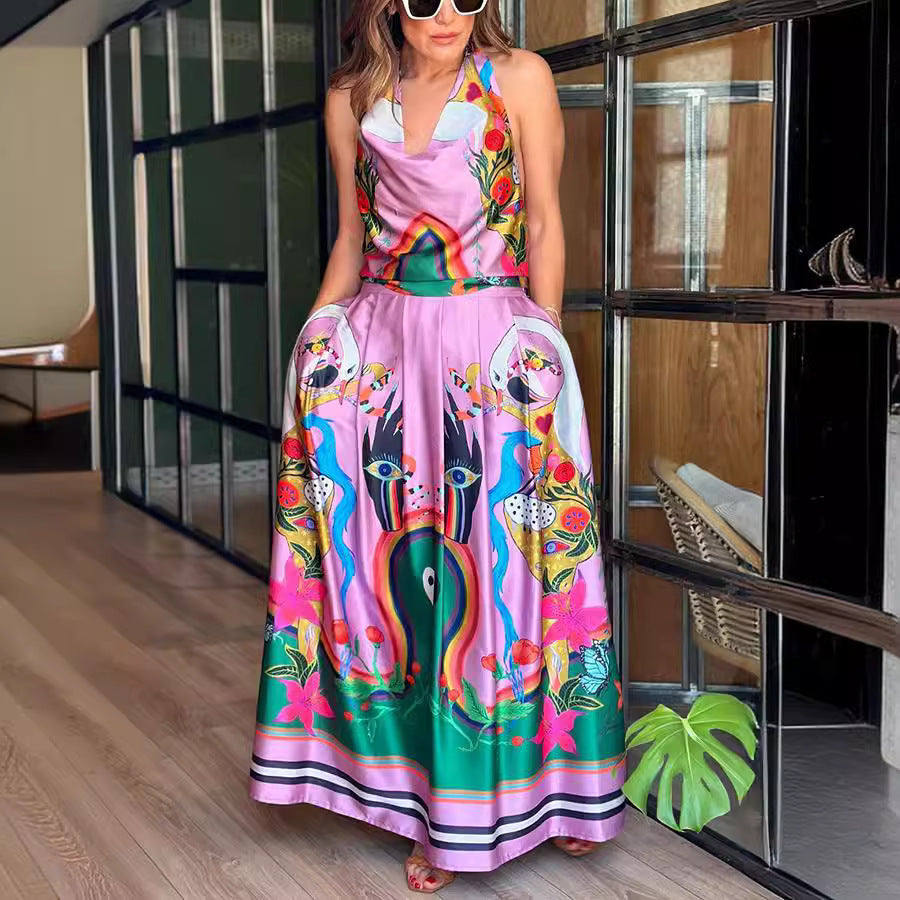 In The Clouds Maxi Dress