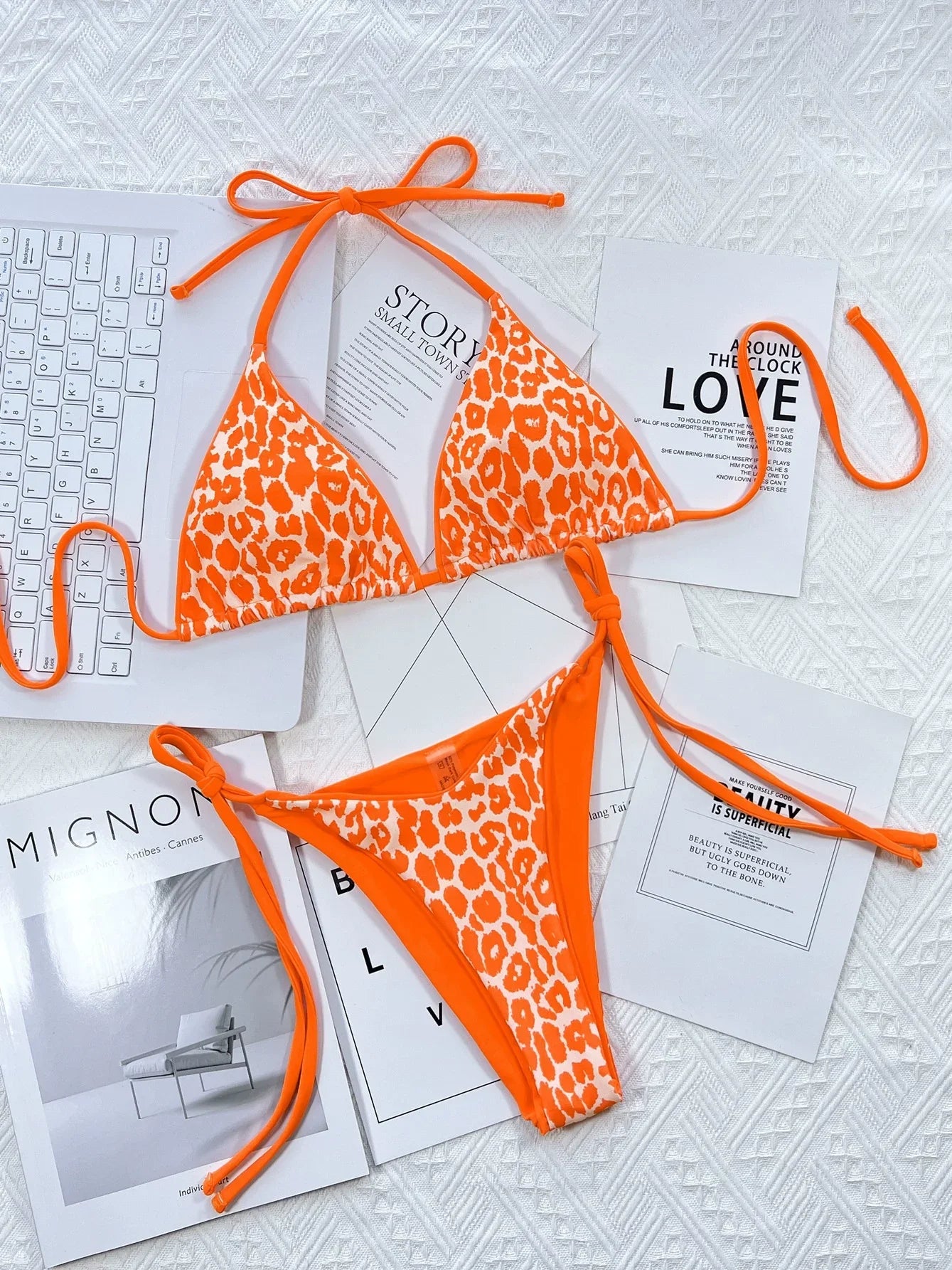 Leopard Print Bikini LUXLIFE BRANDS