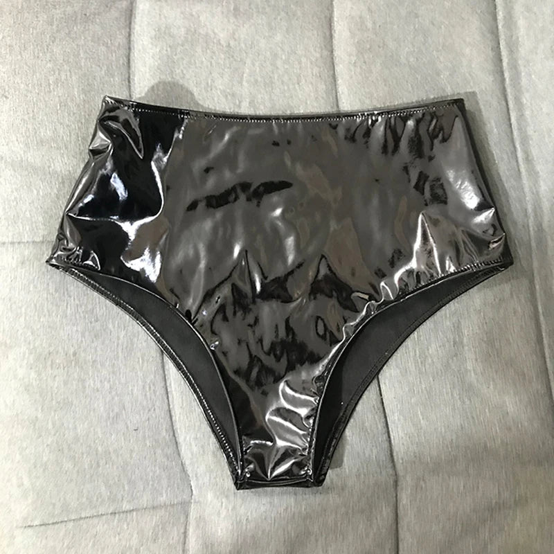 Glossy Metallic Triangle Performance Shorts