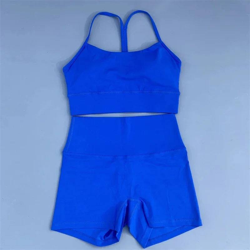 Lightweight Quick Dry Training Bra & Shorts Set Luxlife Brands