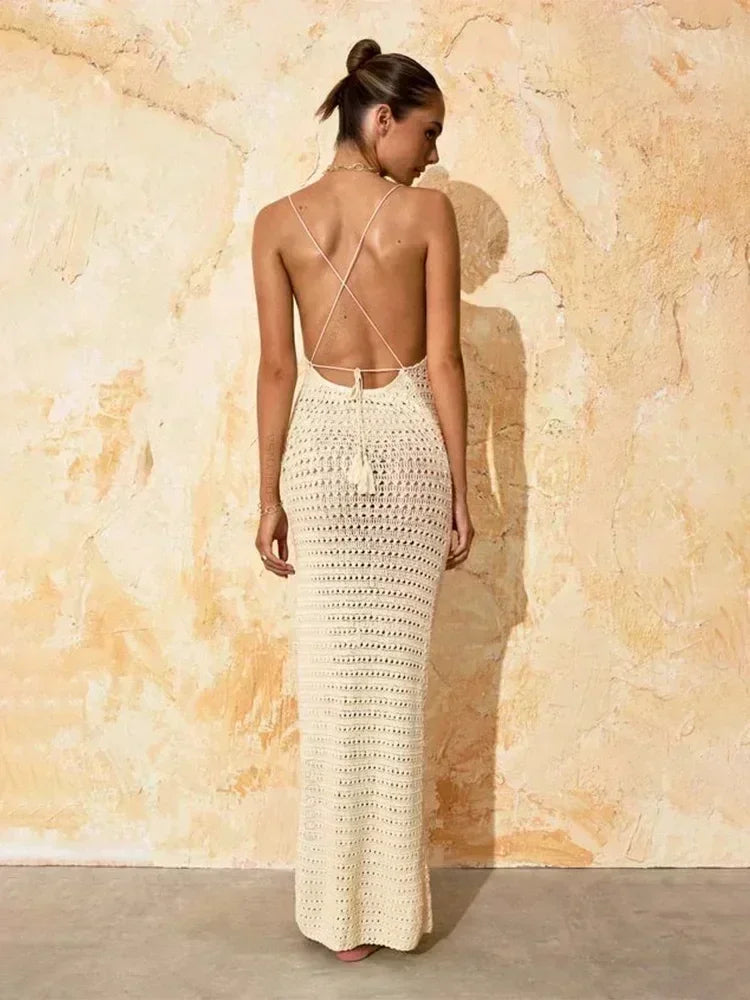 Cabana Club Beach Maxi Dress Luxlife Brands