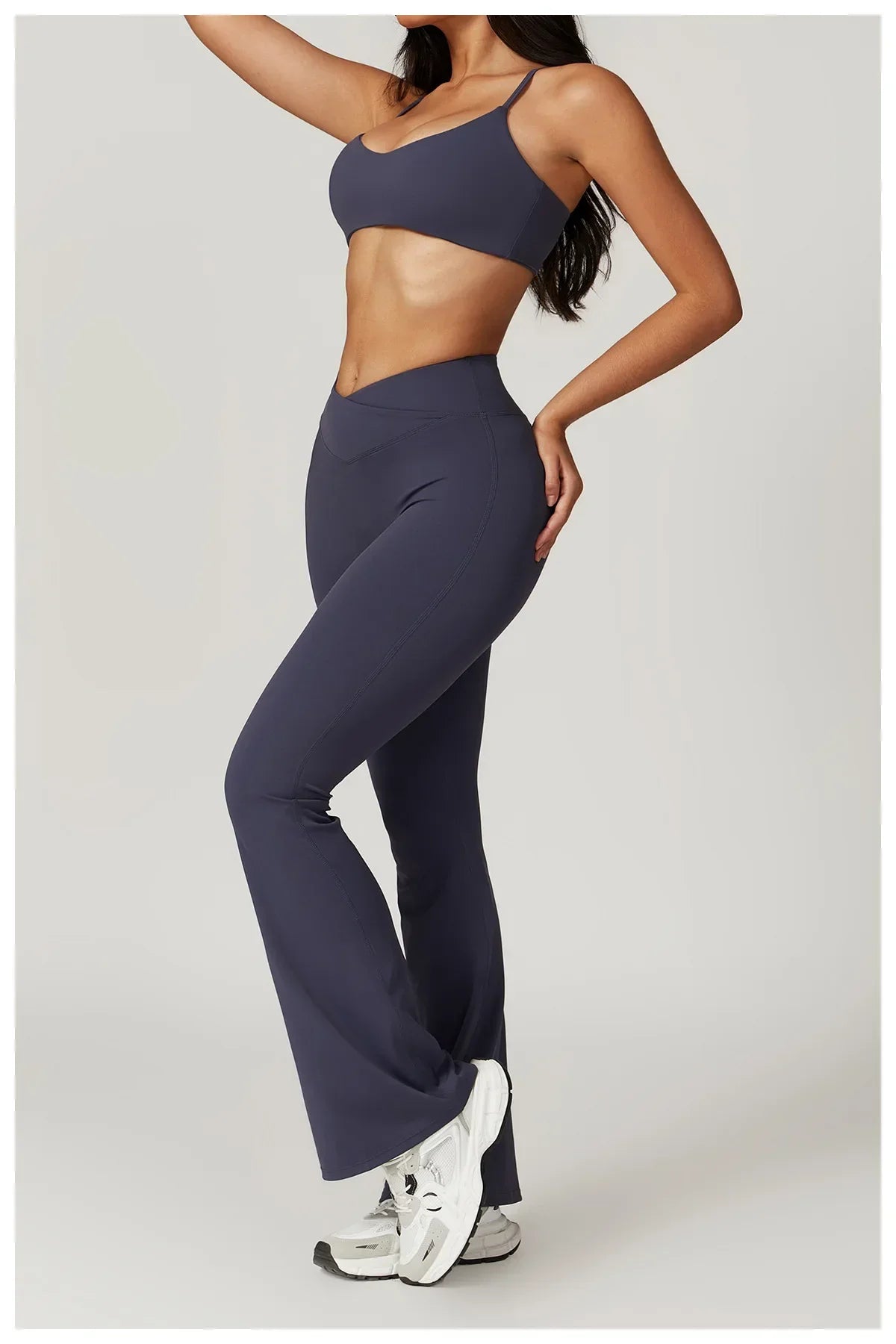Women's Wide Leg High Waist Yoga Set Luxlife Brands