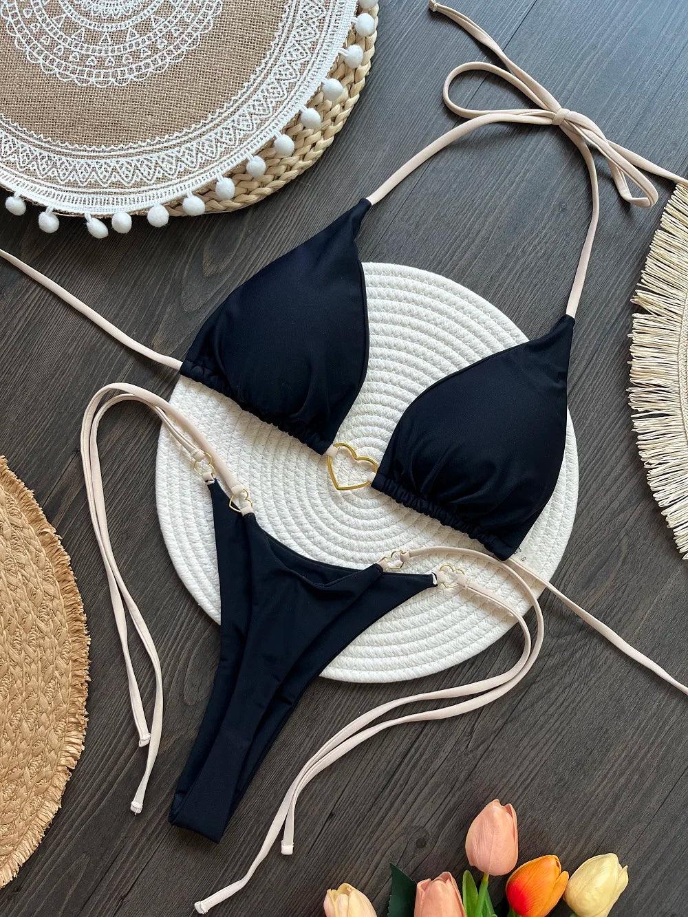Blazin Brazilian Thong Swimwear Luxlife Brands