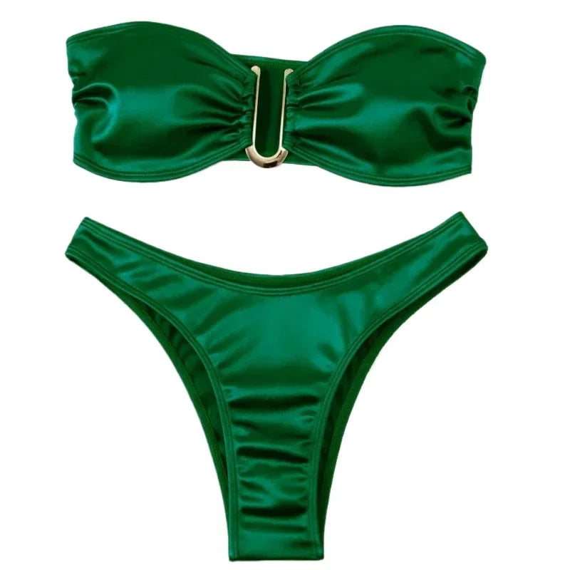 Women’s Bandeau Push Up Bikini Luxlife Brands