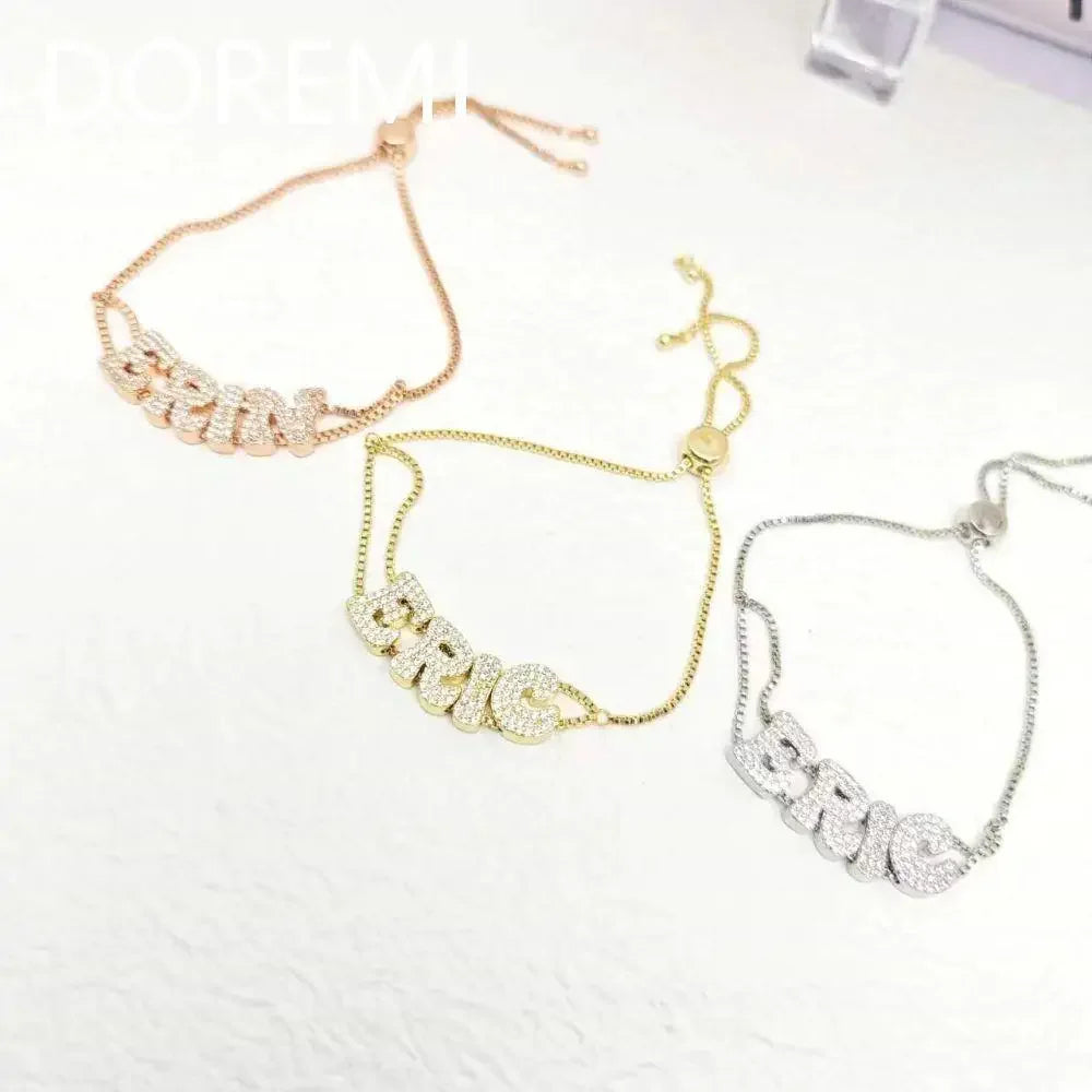 Luxlife Customized Name Bracelets