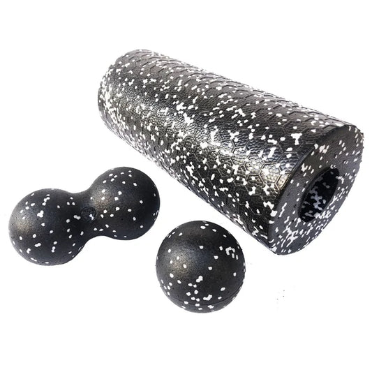 Yoga Roller Deep Tissue Stretching Muscle Relaxation LUXLIFE BRANDS