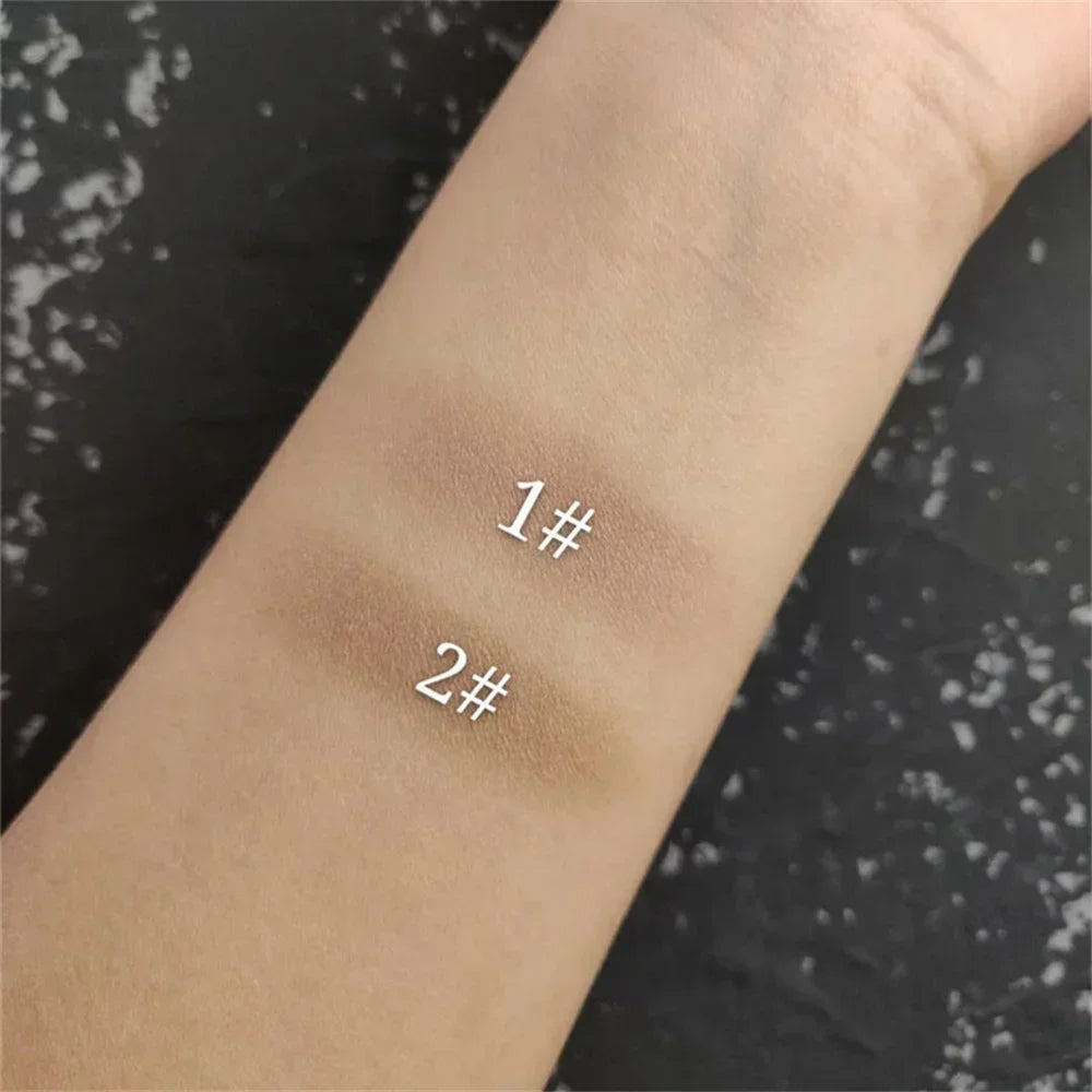 Contour Palette with Mirror Shadow Powder Bronzer Three-Dimensional Nose Shadow Repair Powder Facial Concealer Cosmetics Makeup Luxlife Brands