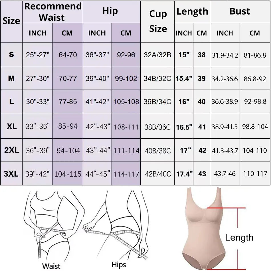 Compression Shapewear Slimming Body Shaper LUXLIFE BRANDS