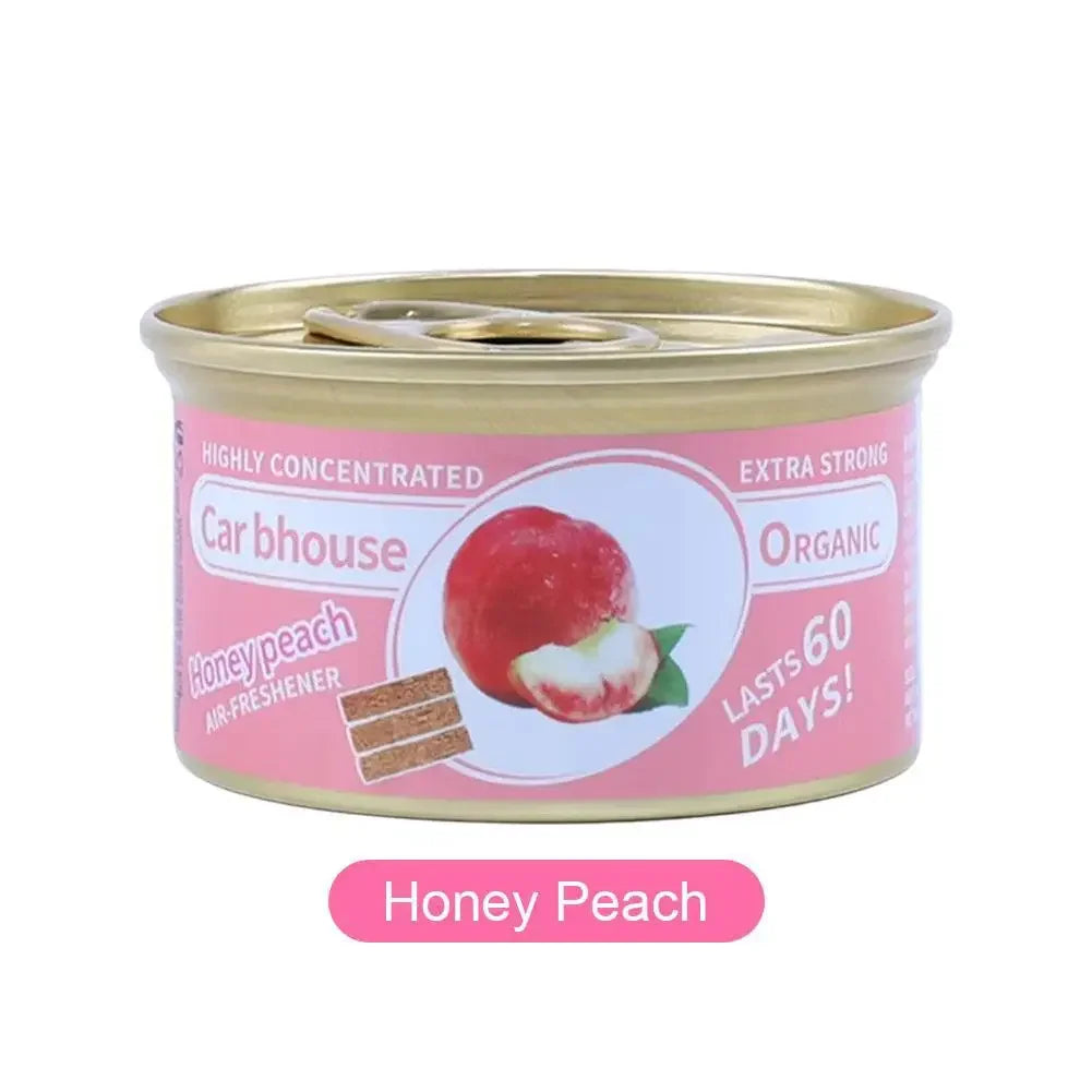 Car Air Freshener Bubble Gum Scent Organic Cans Odor Eliminator Essential Long-Lasting Strong Fragrance For Auto Home Closet Luxlife Brands