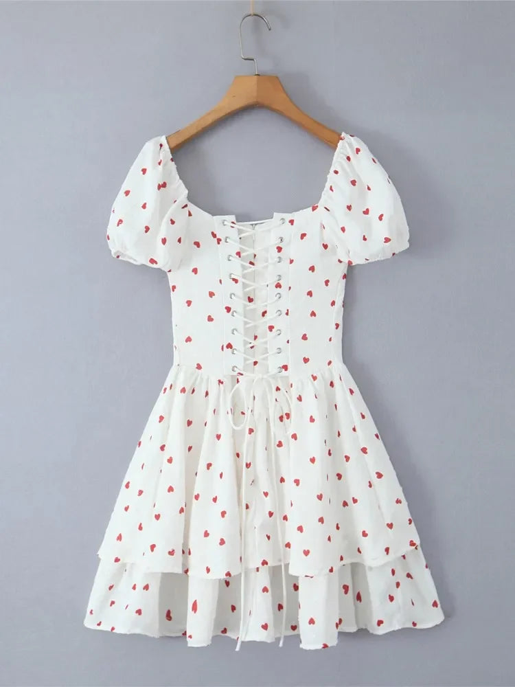 Jasmin Puff Sleeve Summer Dress Luxlife Brands