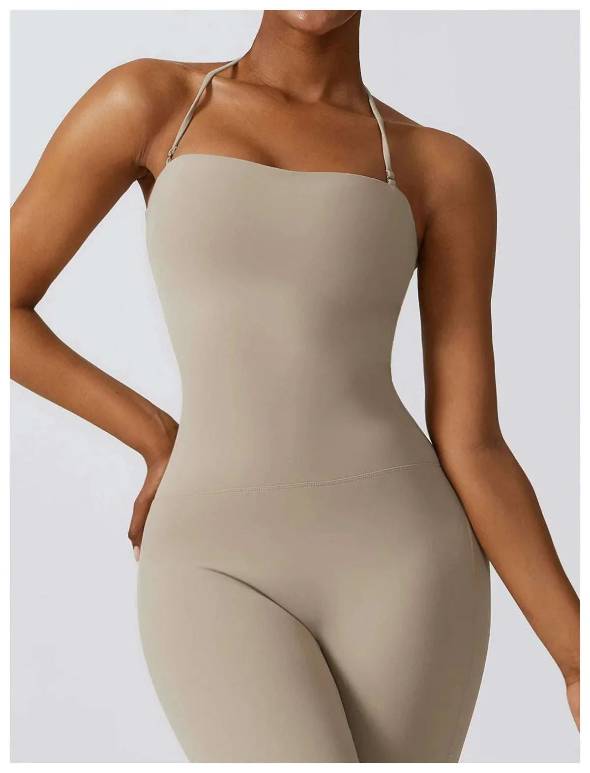 One Piece Sleeveless Yoga Suit Gym Set Women Training Sportswear Fitness Sports Jumpsuit Women Push up Workout Bodysuits Female