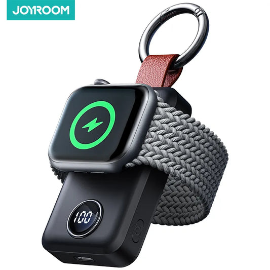 Joyroom Portable Wireless Charger for Apple Watch Series 8/Ultra/7/6/5/4/3/2/SE 2000mAh iWatch Charger Magnetic Power Bank LUXLIFE BRANDS