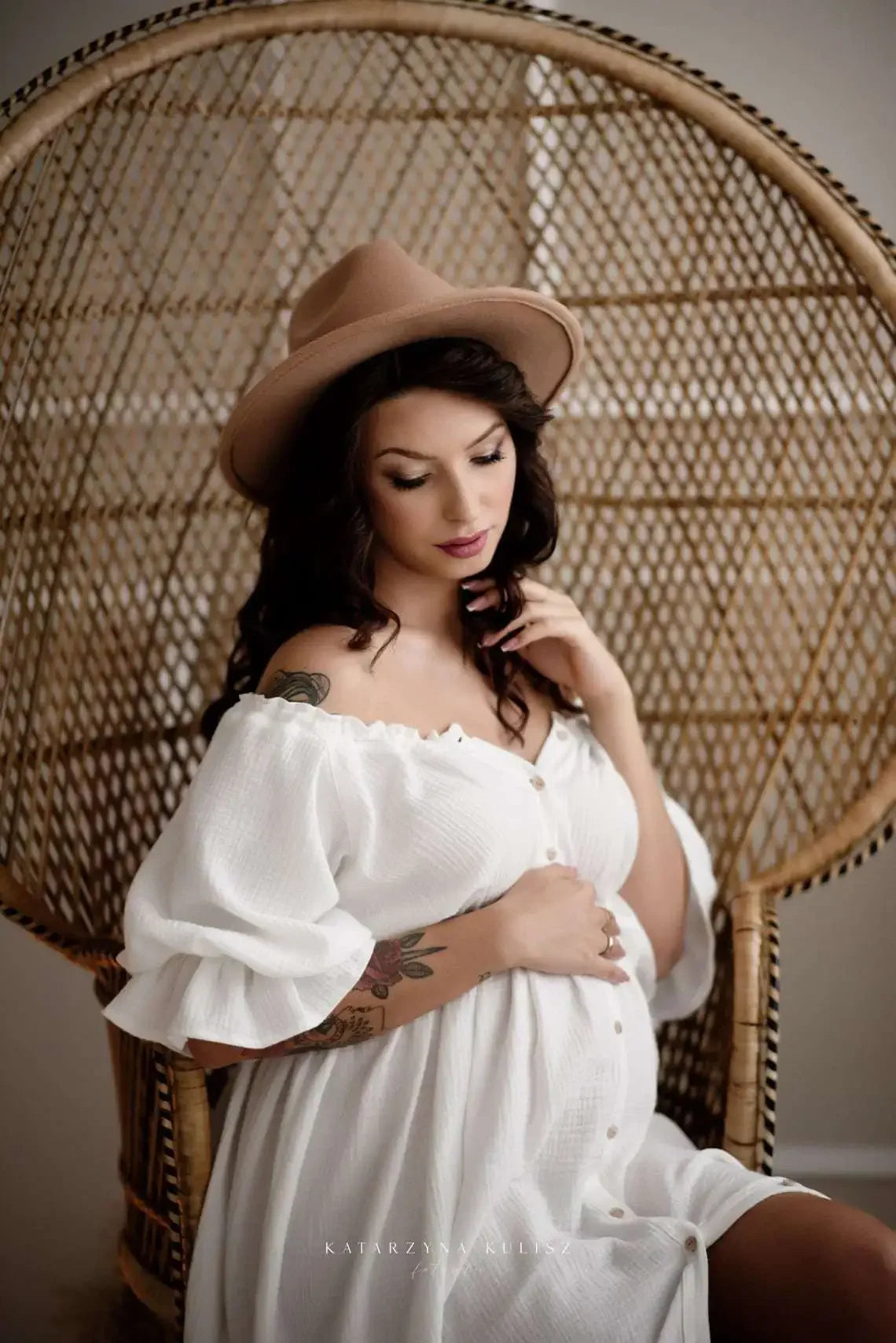 Maternity Linen Cotton Bohemian Dress Luxlife Brands