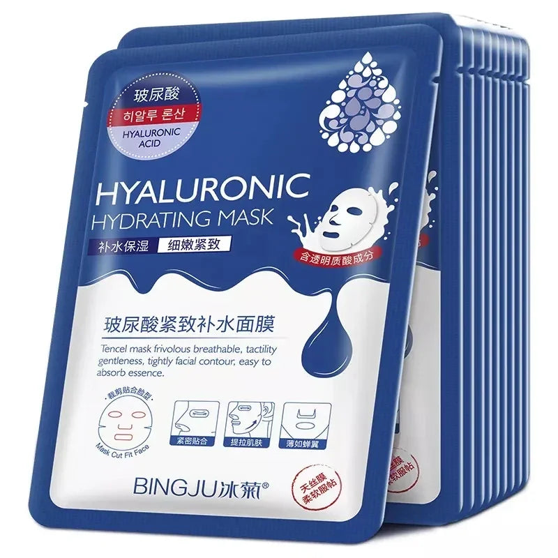 Hyaluronic Acid Collagen Face Masks Luxlife Brands