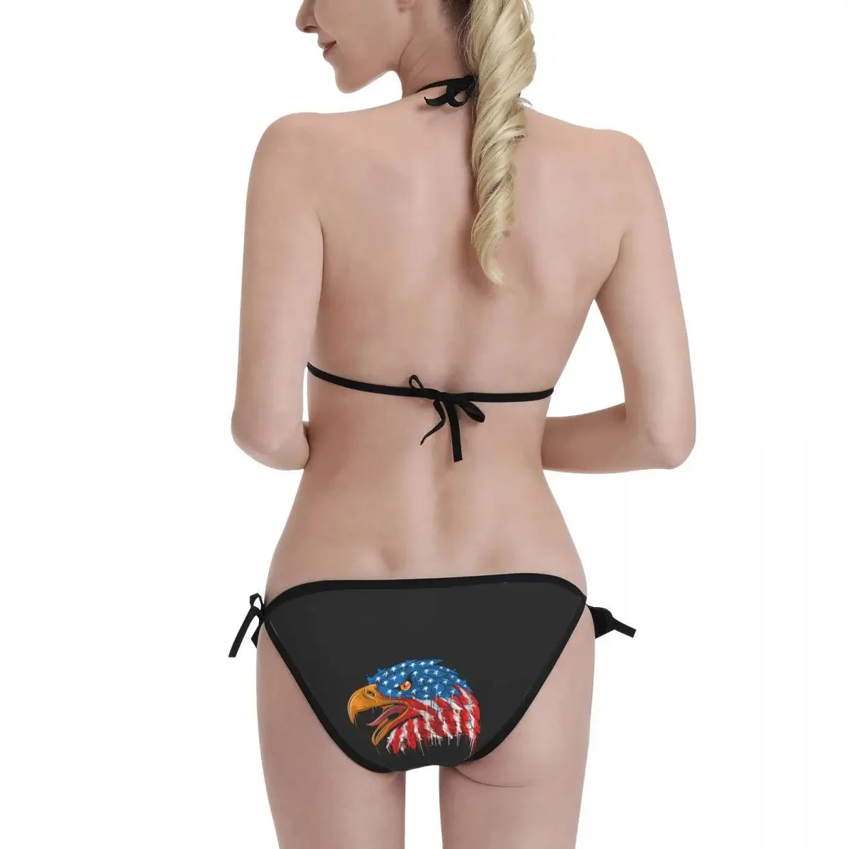Eagle USA String Bikini LUXLIFE BRANDS