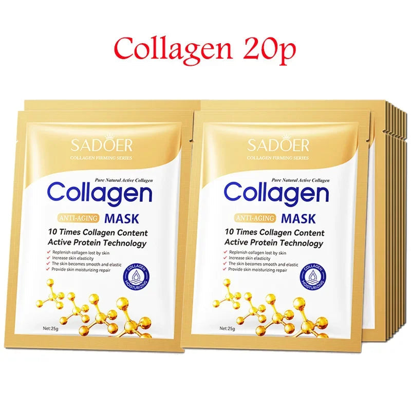 Hyaluronic Acid Collagen Face Masks Luxlife Brands