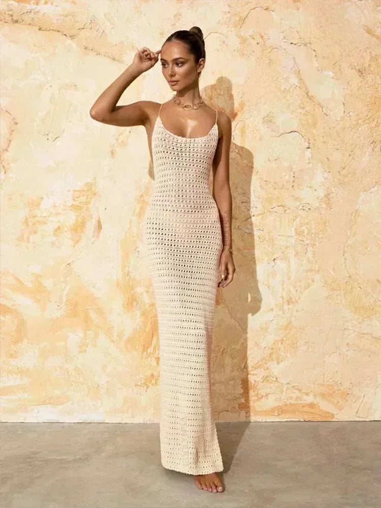 Cabana Club Beach Maxi Dress Luxlife Brands