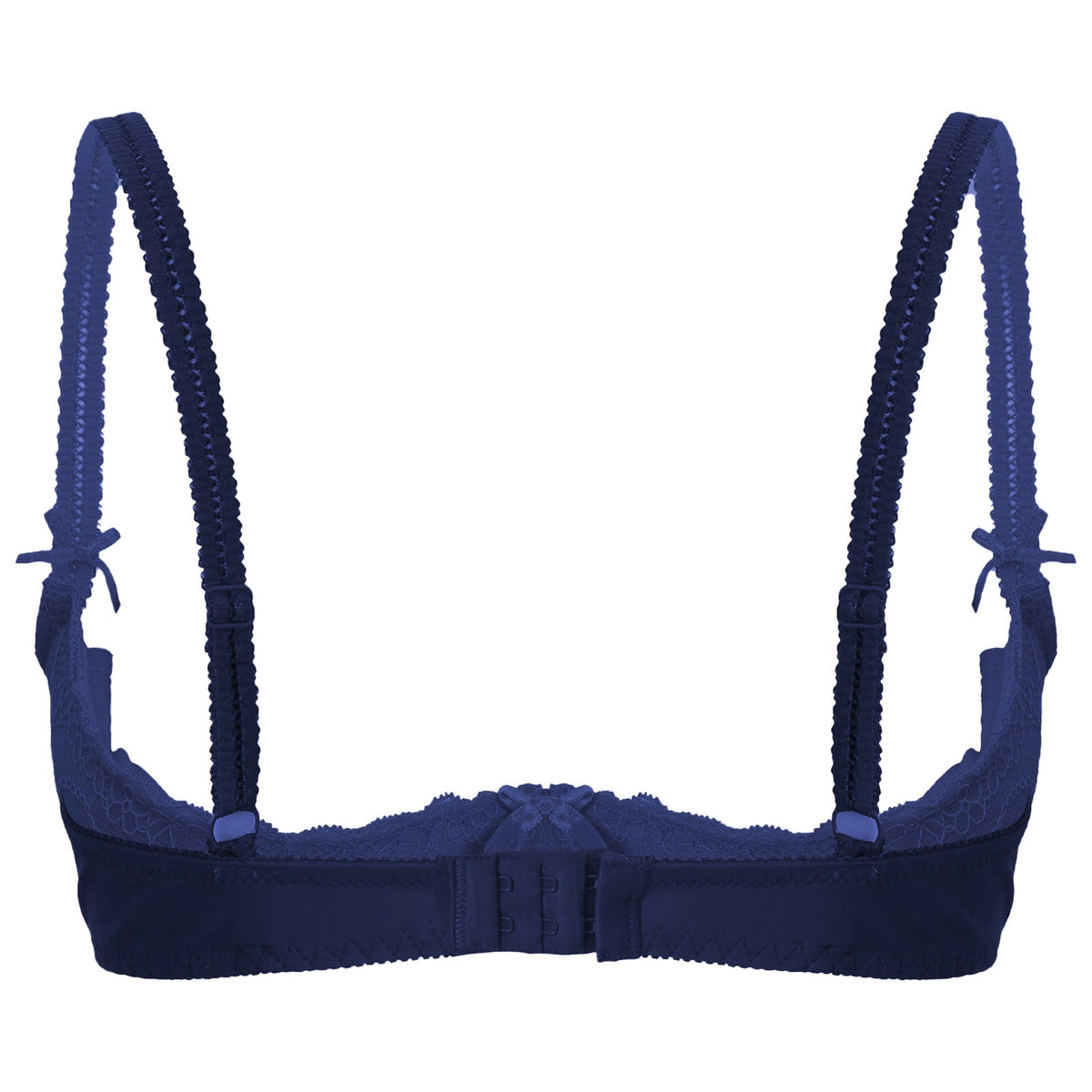 Lace Underwire Half-Cup Push-Up Bra