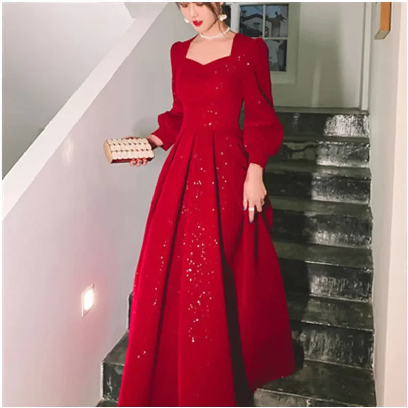 Luxury Red Ceremony Gown Luxlife Brands