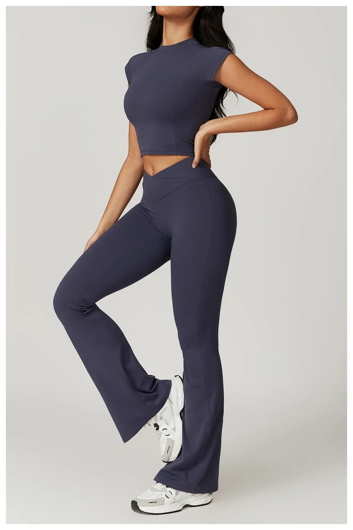 Lucid High Waist Flare Leg Yoga Set Luxlife Brands