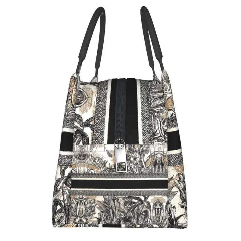 Fashion Luxury Kon Megat Ae Lunch Bag Cooler Thermal Insulated Lunch Tote Box for Women Kids School Work Picnic Food Bags Luxlife Brands