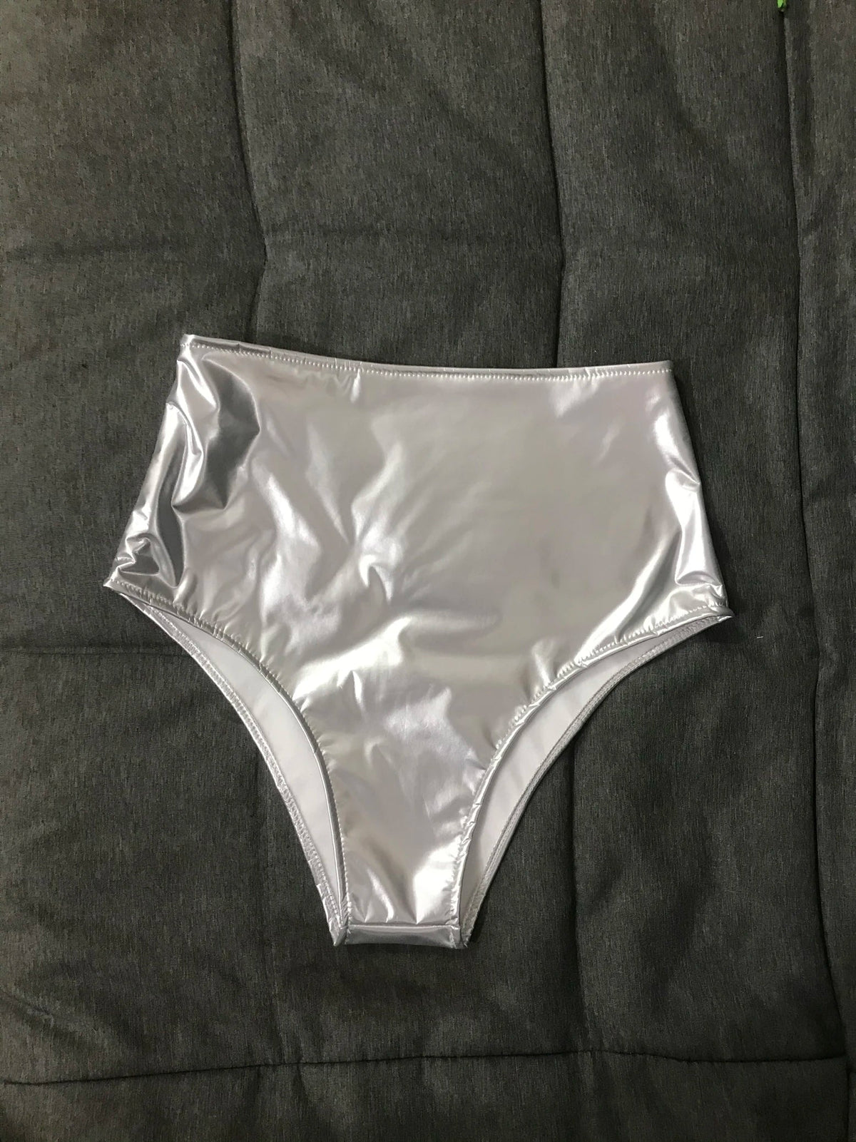 Glossy Metallic Triangle Performance Shorts