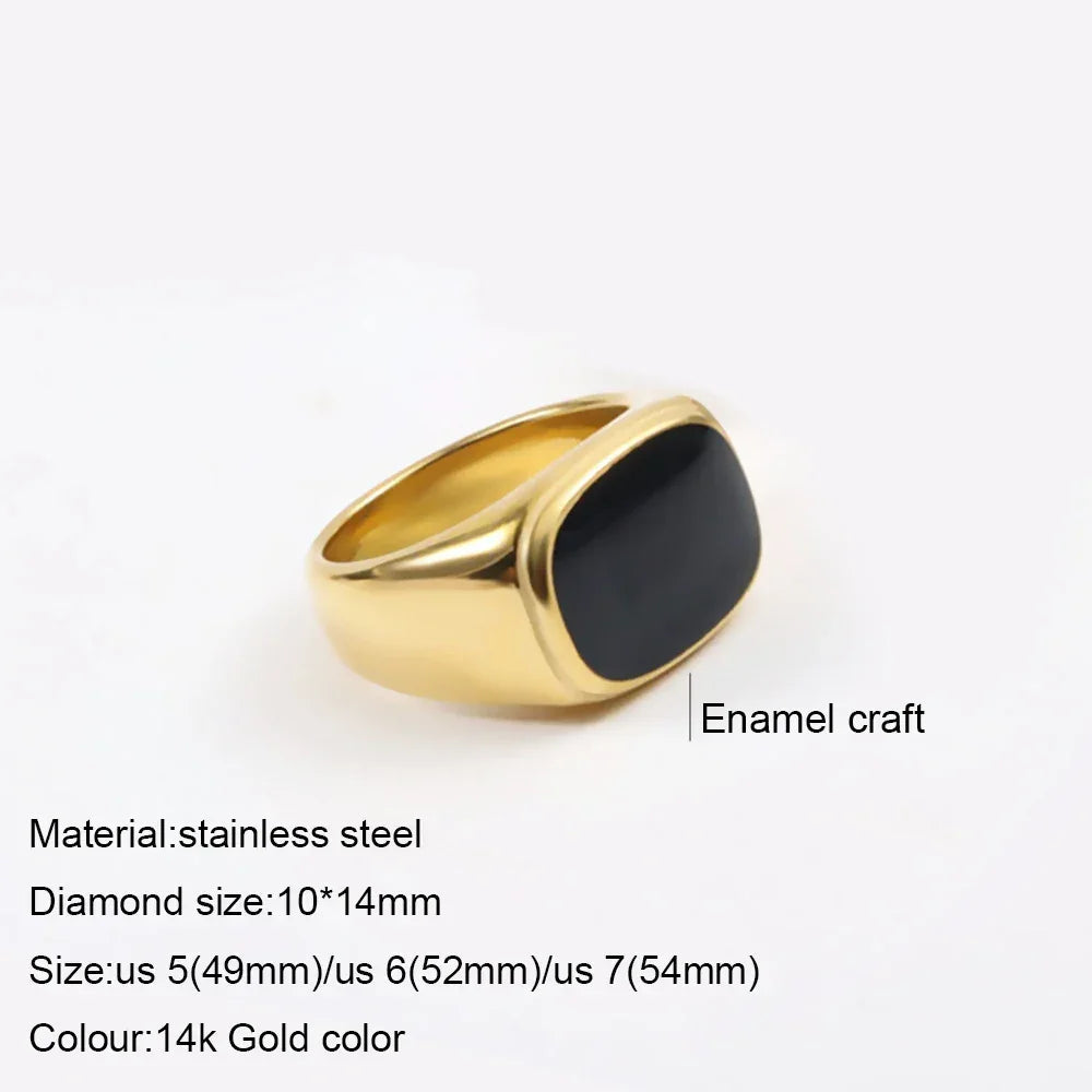 Fashion Ring 316L Stainless Steel Ring Anillo Ringen Mujer Women Rings Bague Couple Matching Jewlery Fashion Gifts Do not fade Luxlife Brands