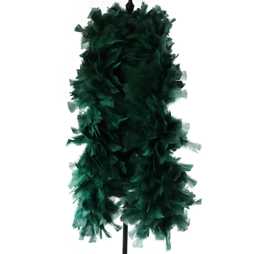 Fluffy Turkey Feather Performance Boa (2 Meters)