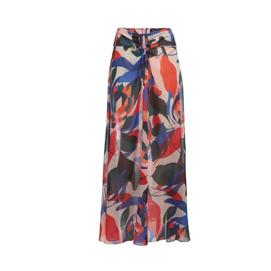 Women's Resort Bikini & Skirt Set LUXLIFE BRANDS