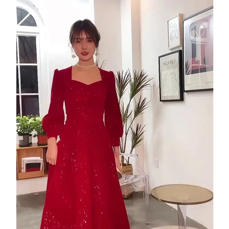 Luxury Red Ceremony Gown Luxlife Brands
